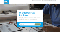 Desktop Screenshot of pcspezialist.de